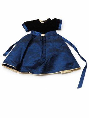 NWT Little Princess Navy Blue Girl's Dress Size 4